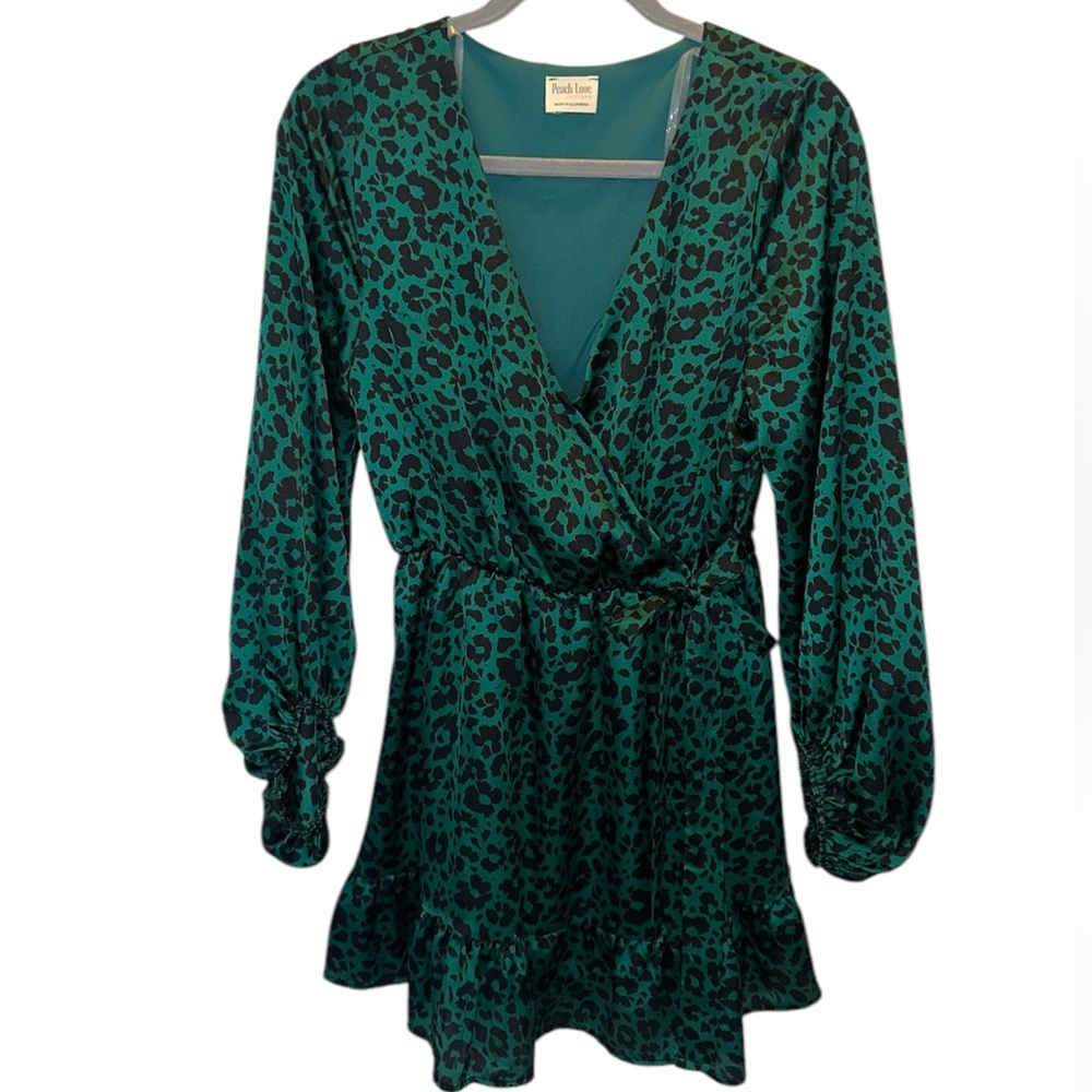 Cheetah mini dress